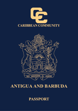 Antigua & Barbuda passport